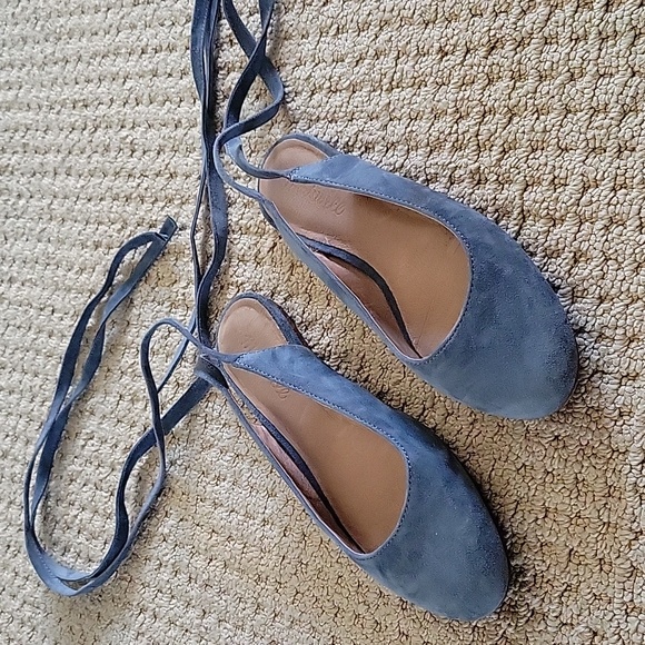 Madewell Shoes - Madewell Leather Suede Gladiator Sandals